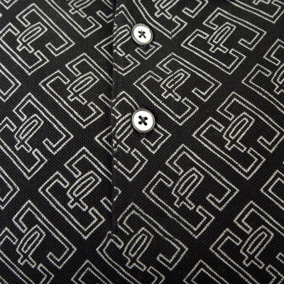 POLO Koszulka Męska CZARNA Bawełniana LEGACY Elegancka Pako Jeans - Pakojeans.pl