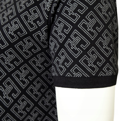 POLO Koszulka Męska CZARNA Bawełniana LEGACY Elegancka Pako Jeans - Pakojeans.pl