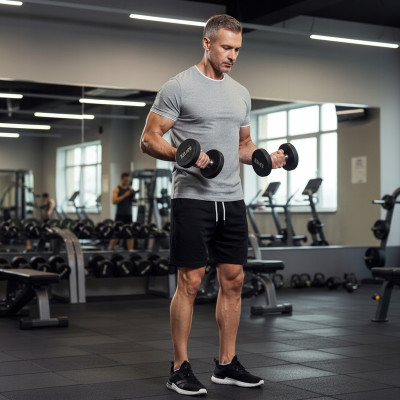 T-SHIRT Męski Klasyczna Koszulka Bawełniana FINLEY SZARY Pako Jeans - Pakojeans.pl