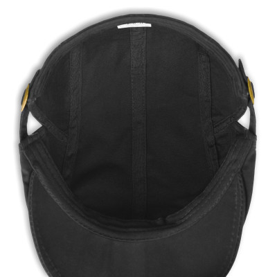 Klasyczny KASZKIET Męski Czapka Bawełniana Casual CZARNY Pako Jeans - Pakojeans.pl