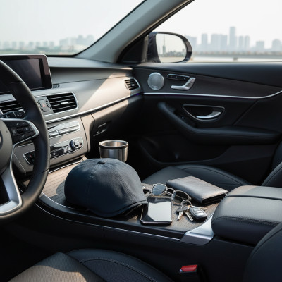 Kaszkiet męski bawełniany Peaky Blinders granatowy