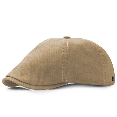 Kaszkiet męski bawełniany Peaky Blinders beżowy