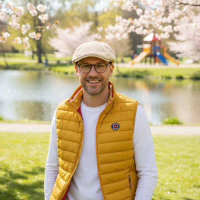 KASZKIET Męski Bawełniany na Lato Czapka w Paski 10020-2 BEŻOWY - Pakojeans.pl