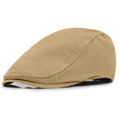 KASZKIET męski JEANSOWY bawełniany na lato BEŻOWY vintage - Pakojeans.pl