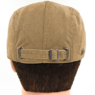 KASZKIET męski JEANSOWY bawełniany na lato BEŻOWY vintage - Pakojeans.pl