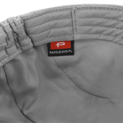 KASZKIET Męski na Lato Czapka w Krateczkę Casual POPIELATY Pako Jeans