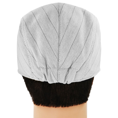 KASZKIET Męski na Lato Czapka w Jodełkę Casual JASNOSZARY Pako Jeans