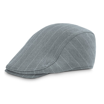 KASZKIET Męski na Lato Czapka w Jodełkę Casual SZARONIEBIESKI Pako Jeans