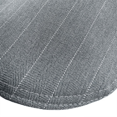 KASZKIET Męski na Lato Czapka w Jodełkę Casual SZARONIEBIESKI Pako Jeans