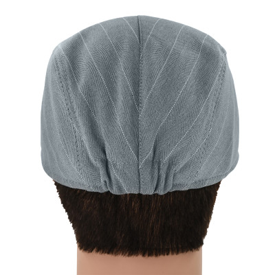 KASZKIET Męski na Lato Czapka w Jodełkę Casual SZARONIEBIESKI Pako Jeans