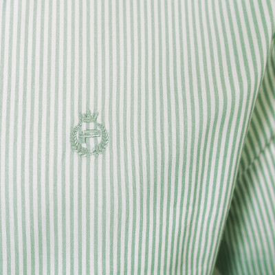 KOSZULA Męska z Krótkim Rękawem AKAI Bawełniana z WISKOZĄ Slim Fit Pako Jeans