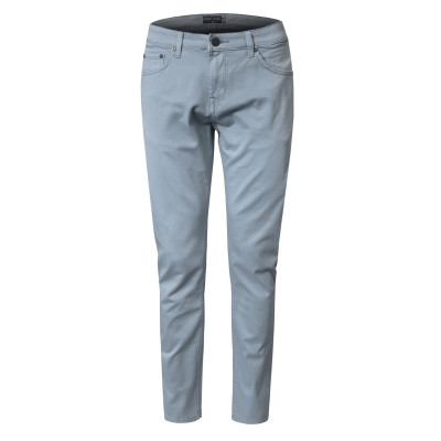 SPODNIE Męskie TWILLOWE Bawełniane PERS NIEBIESKIE Regular Pako Jeans - Pakojeans.pl