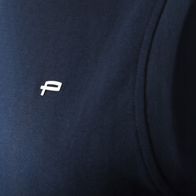 BEZRĘKAWNIK Męski Koszulka T-shirt RABINO GRANATOWY Bawełniany Pako Jeans - Pakojeans.pl