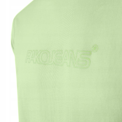 T-SHIRT Męski Koszulka ZIELONA Bawełniana BADOS Pako Jeans - Pakojeans.pl