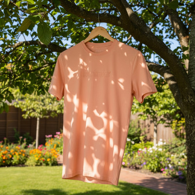 T-SHIRT Męski Koszulka POMARAŃCZOWA Bawełniana BADOS Pako Jeans - Pakojeans.pl