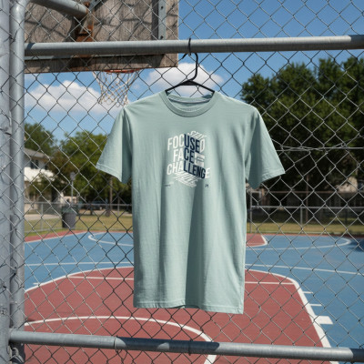 T-SHIRT Męski Koszulka z Nadrukiem MIĘTOWA Bawełniana WALLS Pako Jeans - Pakojeans.pl