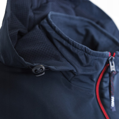 KURTKA Męska Przejściowa WODOODPORNA z Kapturem RELAND GRANATOWA Pako Jeans - Pakojeans.pl