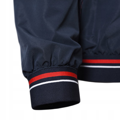 KURTKA Męska Przejściowa WODOODPORNA z Kapturem RELAND GRANATOWA Pako Jeans - Pakojeans.pl