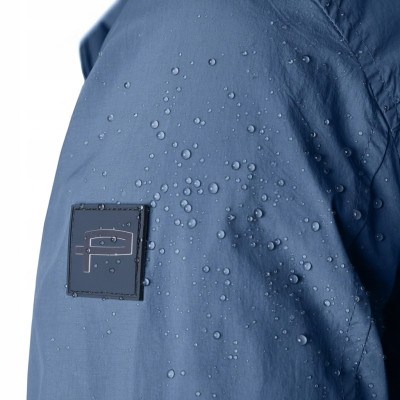 KURTKA Męska Przejściowa WODOODPORNA bez Kaptura CALUM NIEBIESKA Pako Jeans - Pakojeans.pl