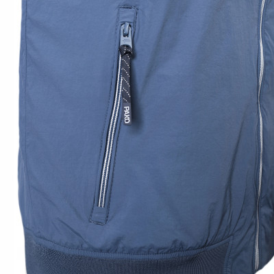 KURTKA Męska Przejściowa WODOODPORNA bez Kaptura CALUM NIEBIESKA Pako Jeans - Pakojeans.pl