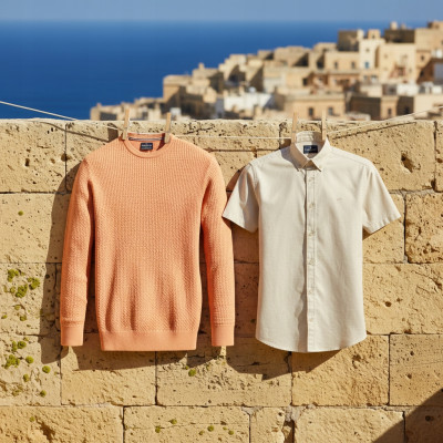 Elegancki zestaw prezentowy dla mężczyzny - koszula i sweter Pako Jeans - Pakojeans.pl