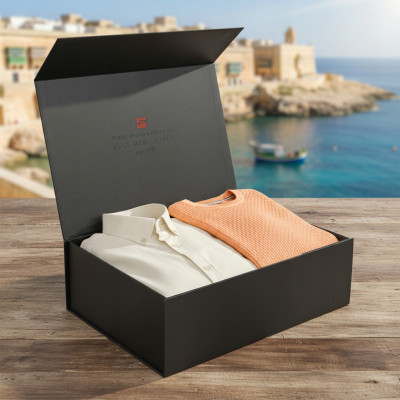 Elegancki zestaw prezentowy dla mężczyzny - koszula i sweter Pako Jeans - Pakojeans.pl