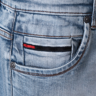 SPODENKI Jeansowe Męskie Krótkie Szorty Denim OMARI BŁĘKITNE Pako Jeans - Pakojeans.pl