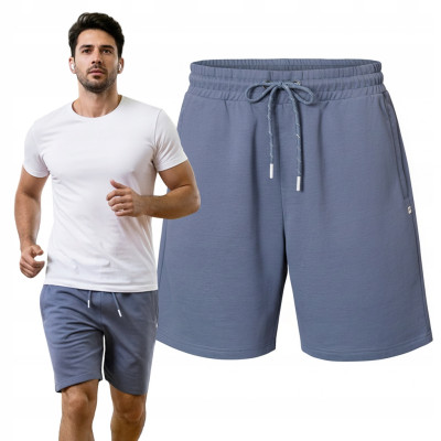 Krótkie Spodenki SZORTY Dresowe Męskie na Lato ARINO Stalowe Pako Jeans - Pakojeans.pl
