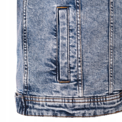 KURTKA JEANSOWA Przejściowa Męska Katana JACOB NIEBIESKA Pako Jeans - Pakojeans.pl