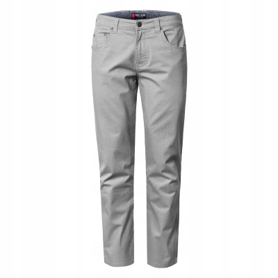 SPODNIE Męskie CASUAL Bawełniane ODER SZARE Regular Pako Jeans - Pakojeans.pl