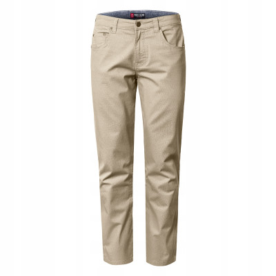 SPODNIE Męskie CASUAL Bawełniane ODER BEŻOWE Regular Pako Jeans - Pakojeans.pl