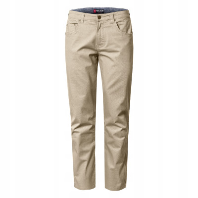 SPODNIE Męskie CASUAL Bawełniane ODER BEŻOWE Regular Pako Jeans - Pakojeans.pl
