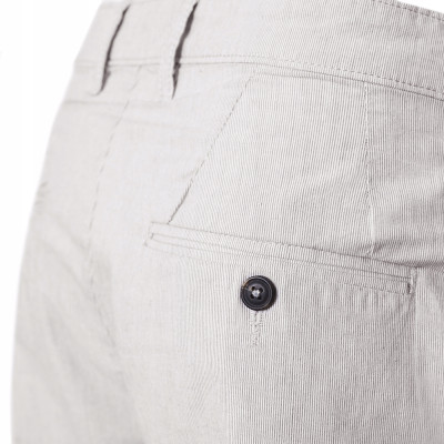 SPODNIE Męskie CASUAL Chinosy Bawełniane SPENCER SZARE Regular Pako Jeans