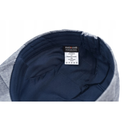 KASZKIET Męski Bawełniany Letni Modna Czapka Premium NIEBIESKI Pako Jeans - Pakojeans.pl