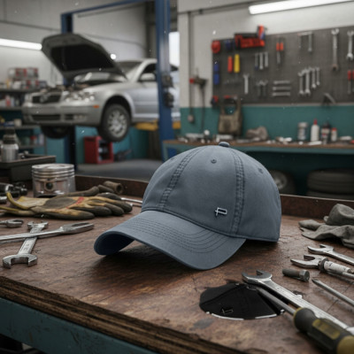 CZAPKA z Daszkiem Bejsbolówka Męska Damska Bawełniana GRANATOWA Pako Jeans - Pakojeans.pl