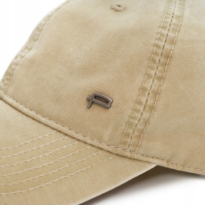 CZAPKA z Daszkiem Bejsbolówka Męska Damska Bawełniana BEŻOWA Pako Jeans - Pakojeans.pl