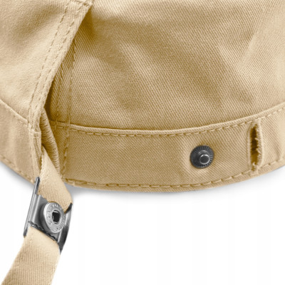 PATROLÓWKA Męska Czapka z Daszkiem Bawełniana BEŻOWA Pako Jeans - Pakojeans.pl