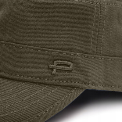 PATROLÓWKA Męska Czapka z Daszkiem Bawełniana ZIELONA KHAKI Pako Jeans - Pakojeans.pl