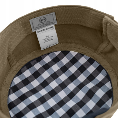 PATROLÓWKA Męska Czapka z Daszkiem Bawełniana ZIELONA KHAKI Pako Jeans - Pakojeans.pl
