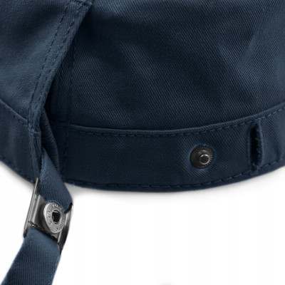 PATROLÓWKA Męska Czapka z Daszkiem Bawełniana GRANATOWA Pako Jeans - Pakojeans.pl