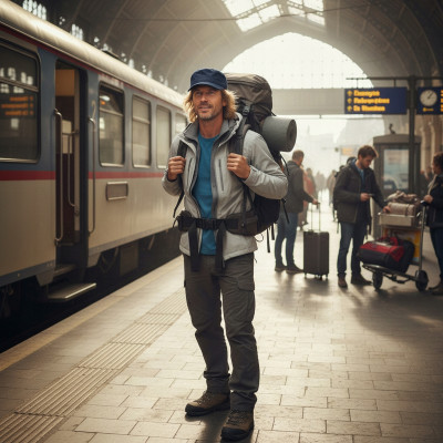 PATROLÓWKA Męska Czapka z Daszkiem Bawełniana GRANATOWA Pako Jeans - Pakojeans.pl