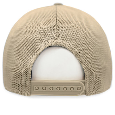 CZAPKA z Daszkiem Bejsbolówka z Siatką Bawełniana BEŻOWA Pako Jeans - Pakojeans.pl