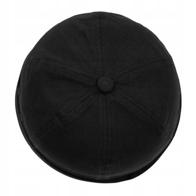 Czapka DOKERKA Krótka Leonka Bez Daszka Bawełniana CZARNA Pako Jeans - Pakojeans.pl