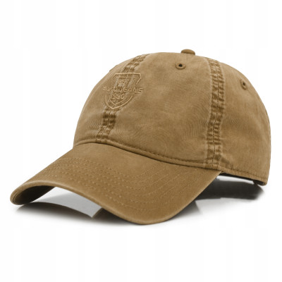 CZAPKA z Daszkiem Bejsbolówka Męska Damska Bawełniana KHAKI Pako Jeans - Pakojeans.pl