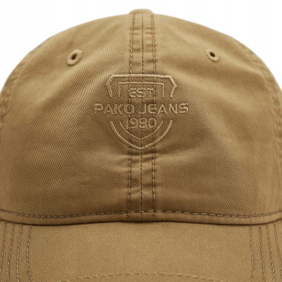 CZAPKA z Daszkiem Bejsbolówka Męska Damska Bawełniana KHAKI Pako Jeans - Pakojeans.pl