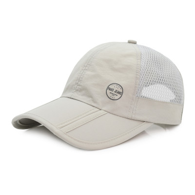 CZAPKA z Daszkiem z Siatką Przewiewna POPIELATA Składany Daszek Pako Jeans - Pakojeans.pl