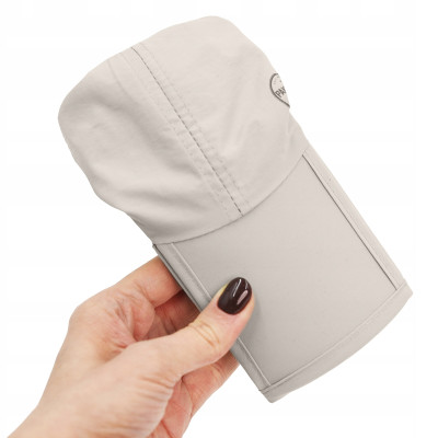 CZAPKA z Daszkiem z Siatką Przewiewna POPIELATA Składany Daszek Pako Jeans - Pakojeans.pl