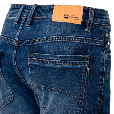 Spodnie Męskie Jeansy Elastyczne MARK Comfort Fit Pako Jeans - Pakojeans.pl