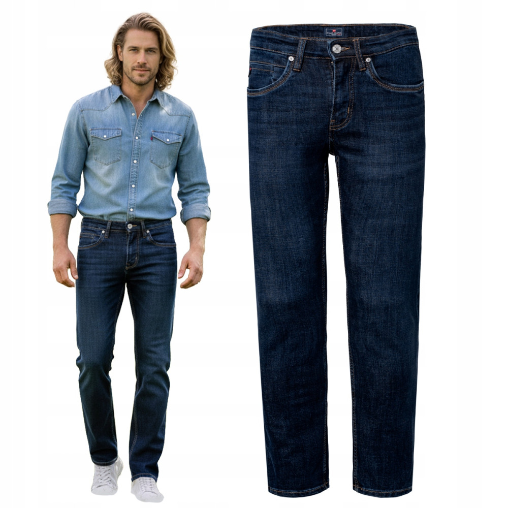 Spodnie Męskie Jeansy Elastyczne ANDY Comfort Fit Pako Jeans - Pakojeans.pl