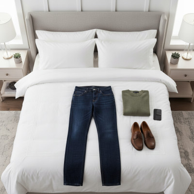 Spodnie Męskie Jeansy Elastyczne ANDY Comfort Fit Pako Jeans - Pakojeans.pl